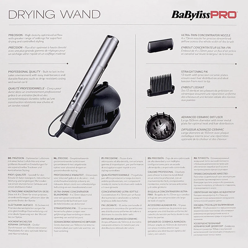 Babyliss Pro Drying Wand - sèche-cheveux