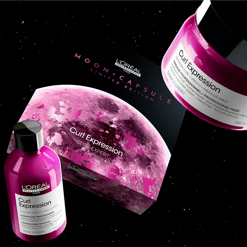 L'Oreal Moon Capsule Limited Edition Curl Expression Duo - coffret