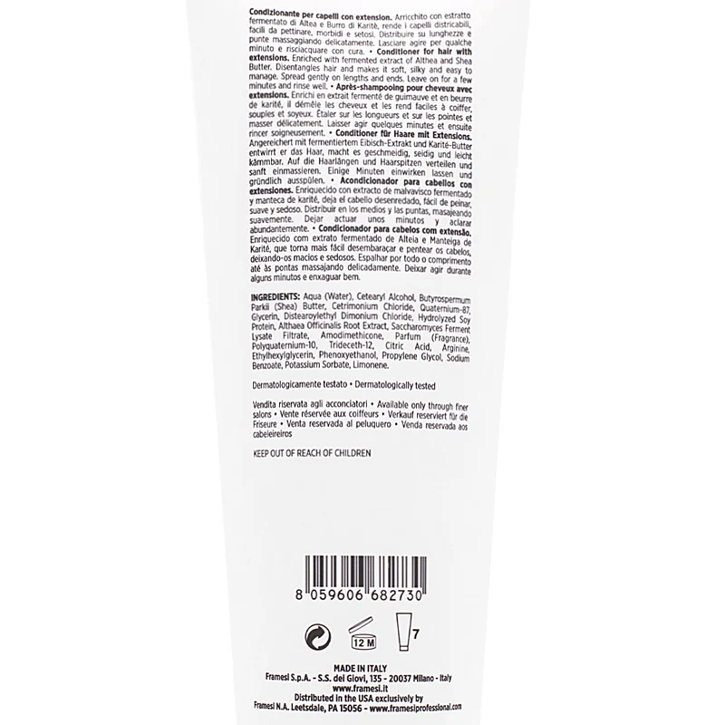Framesi Morphosis Love Extension Conditioner 250ml - conditionneur pour extensions