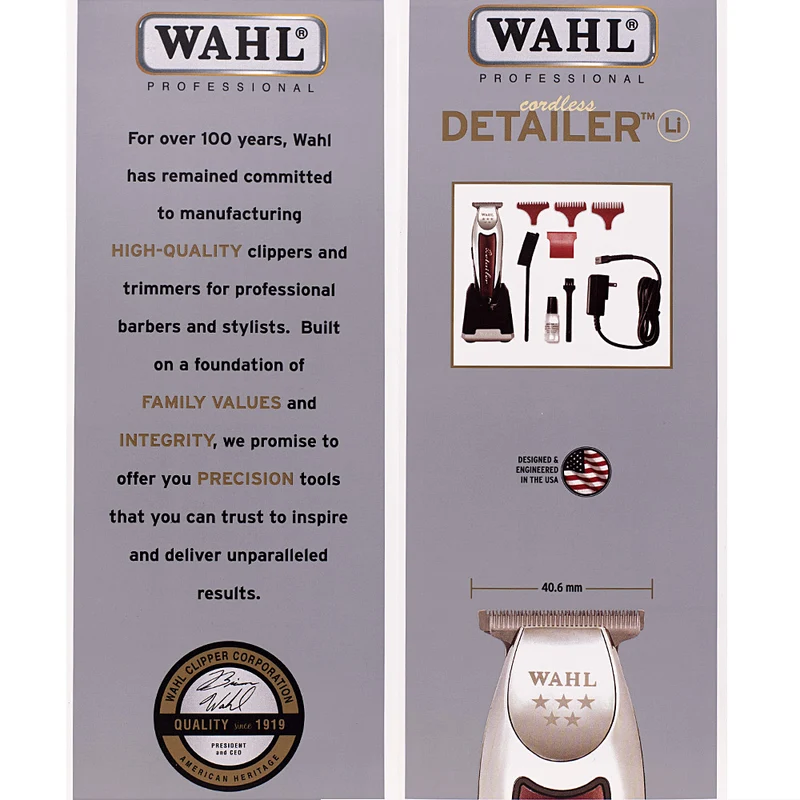 Hair Gallery Resi Come Nuovi Wahl Trimmer Detailer Li - imballaggio lievemente danneggiato