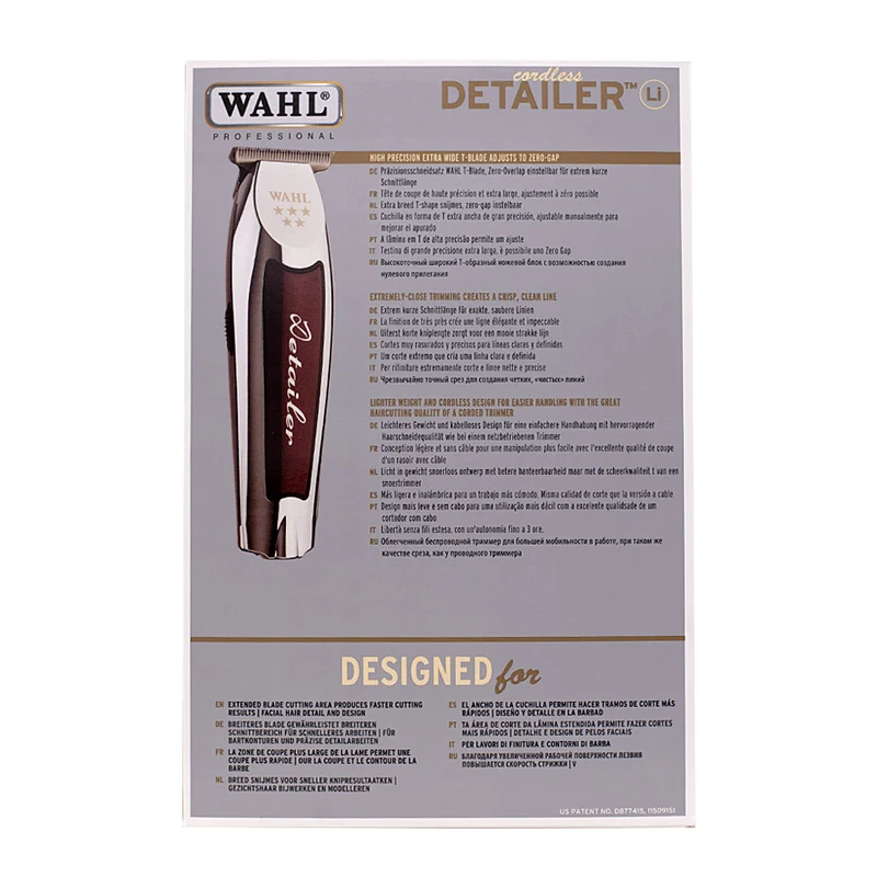 Hair Gallery Resi Come Nuovi Wahl Trimmer Detailer Li - imballaggio lievemente danneggiato