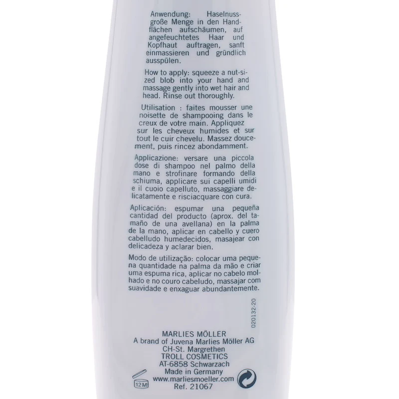 Marlies Möller Marine Moisture Shampoo 200ml - shampoing hydratant