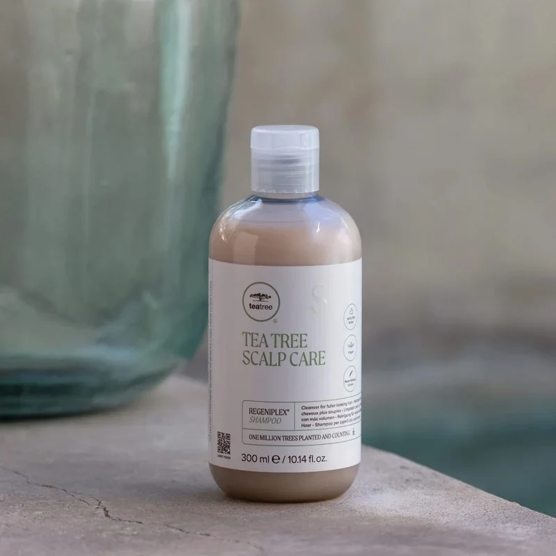 Paul Mitchell Tea Tree Scalp Care Regeniplex Shampoo 300ml - shampooing volumateur