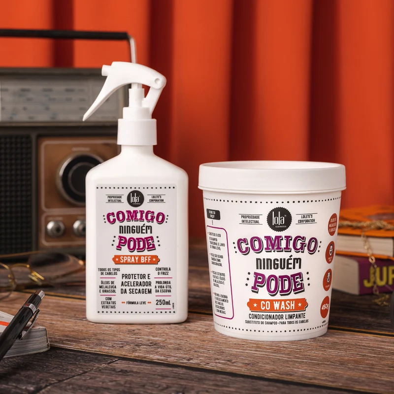Lola From Rio Comigo Ninguém Pode Spray Bff 250ml - spray protecteur thermique anti-frisottis