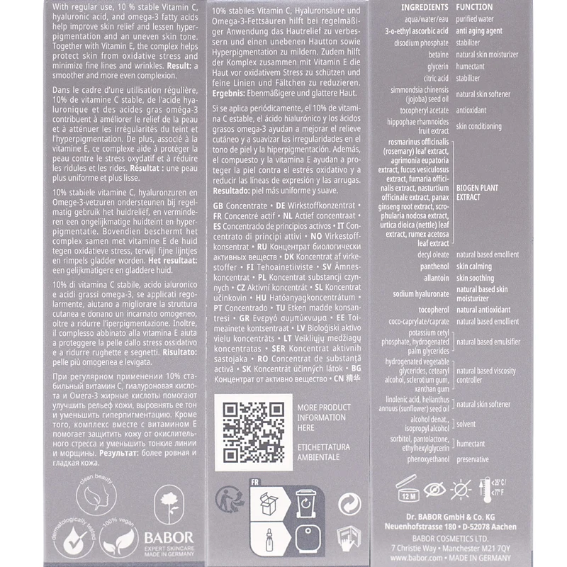 Babor Doctor Babor Resurface Refining Radiance Serum 30ml - sérum visage repulpant et illuminateur