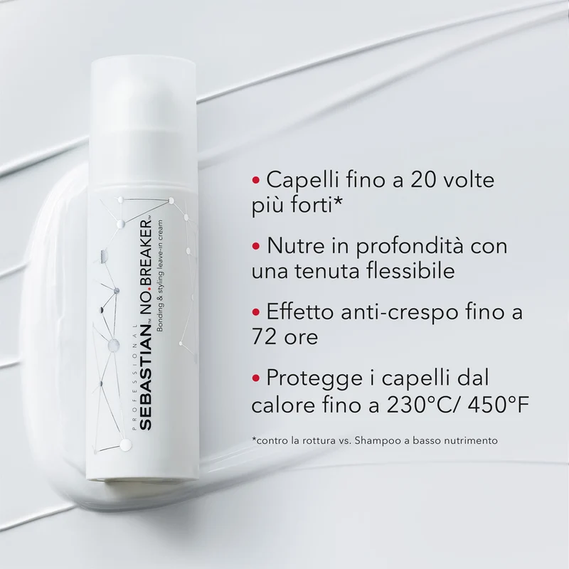 Sebastian No Breaker Bonding & Styling Leave-In Cream 145ml - crème sans rinçage restructurante