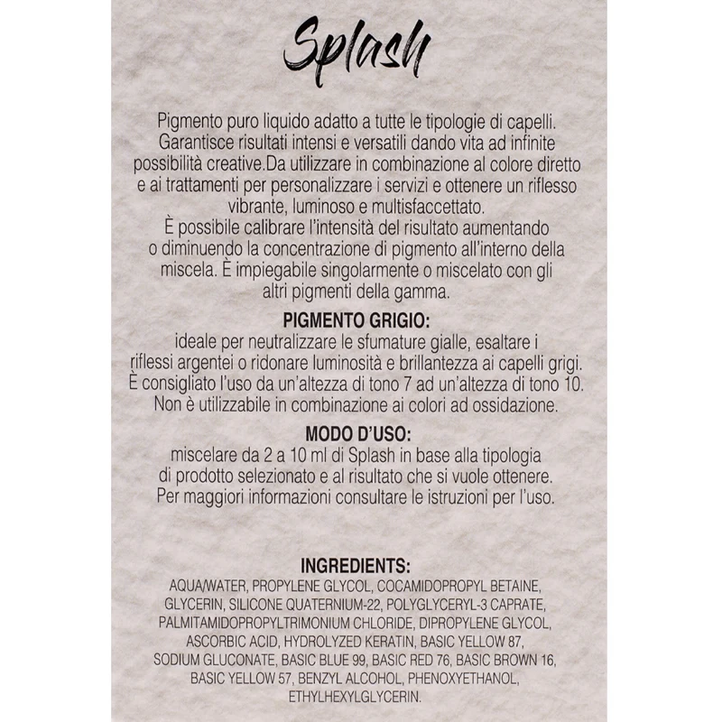 Creattiva Splash Pigment Pure Gris 90ml