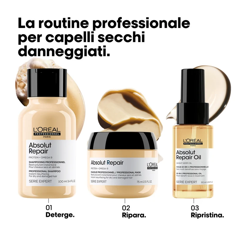 L'Oréal Professionnel Paris Serie Expert Absolut Repair Oil 10in1 30ml - huile réparatrice