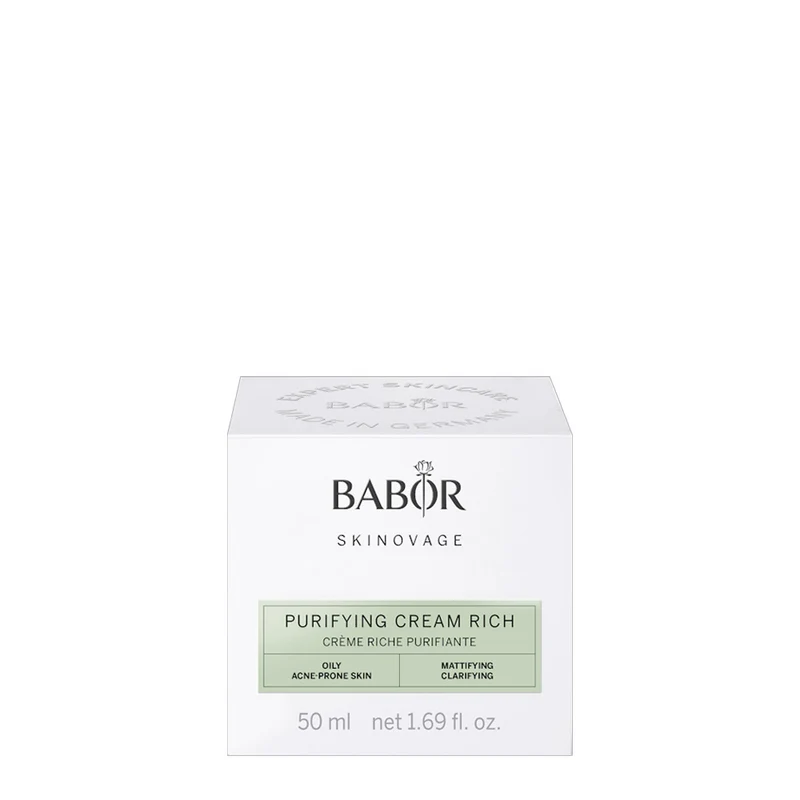 Babor Skinovage Purifying Cream Rich 50ml - crème purifiante peaux grasses