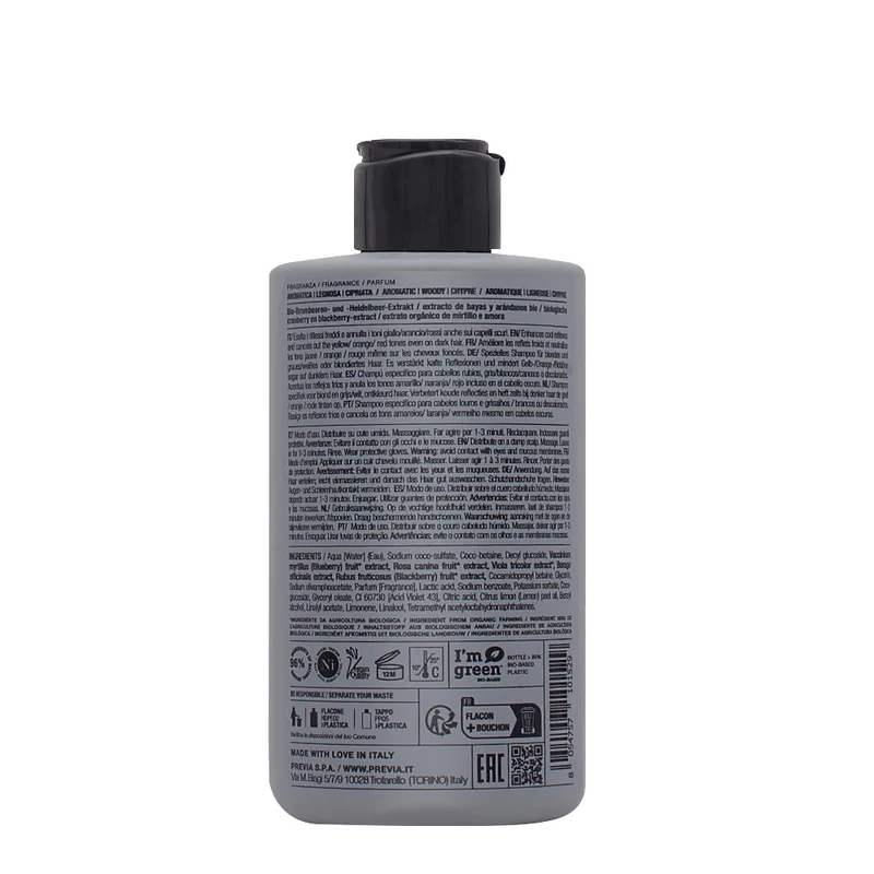 Previa Silver Blonde Shampoo 340ml - shampoing anti-jaunissement