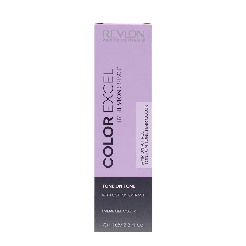 Revlon Color Excel 5.40 Châtain Clair Cuivré Intense 70ml - coloration semi-permanente