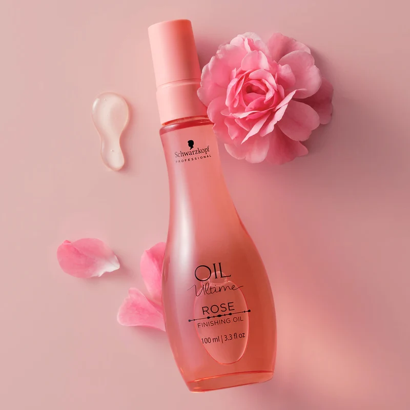 Schwarzkopf Professional Oil Ultime Rose Oil 100ml - cheveux fins et cuir chevelu irrité