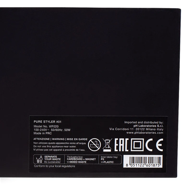 Ph Laboratories Pure Styler #01 - lisseur professionnel