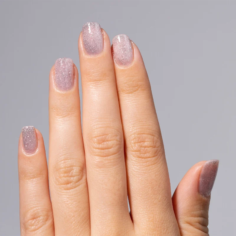 My Nail Pro Lacqwear Gel Polish 47 Glitter Silver 10ml - vernis à ongles semi-permanent