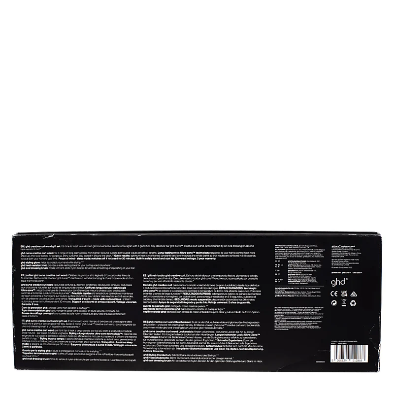 Hair Gallery Resi Come Nuovi Ghd Curve Gift Set - imballaggio e manico spazzola danneggiati