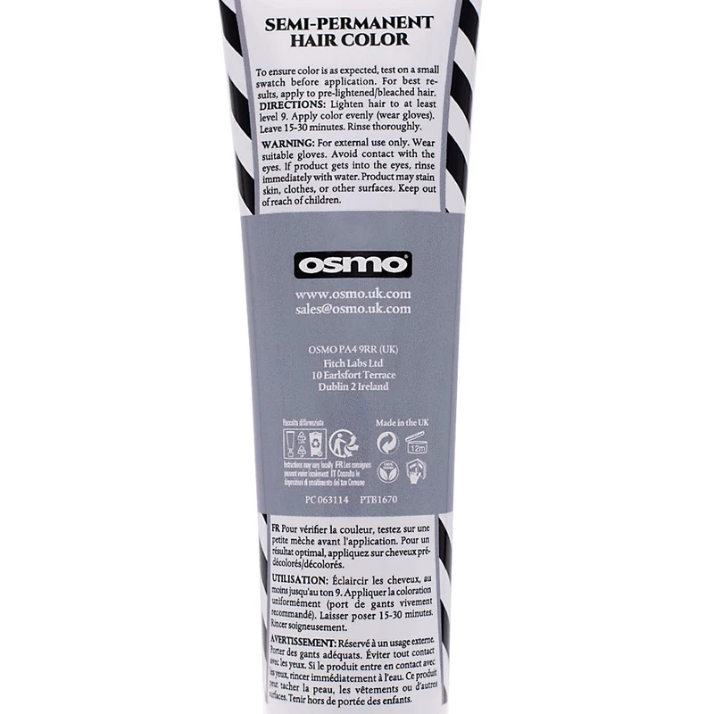 Osmo Color Psycho Wild Silver 150ml - coloration semi-permanente