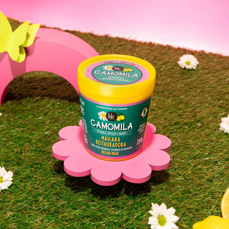 Lola From Rio Camomila Máscara Restauradora 230gr - masque restructurant cheveux blonds