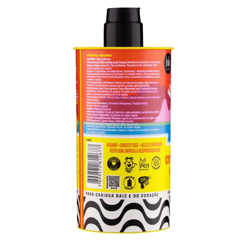 Lola From Rio Ela É Carioca Creme De pentear 3ABC 480gr - crème coiffante cheveux bouclés