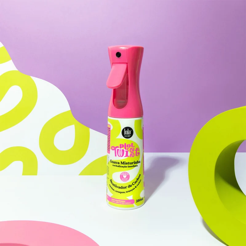 Lola From Rio Plot Twist Guava Misturinha 280ml - spray raviveur de boucles