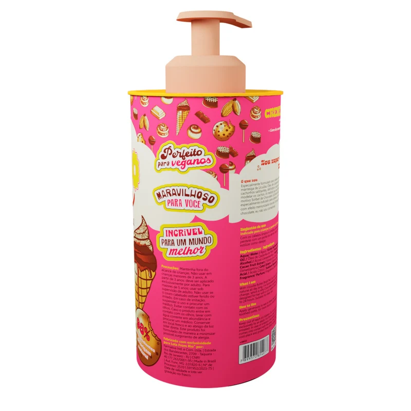 Lola From Rio Cacinho Feliz Sorbet de Chocolate 450gr - crème définition de boucles pour enfants