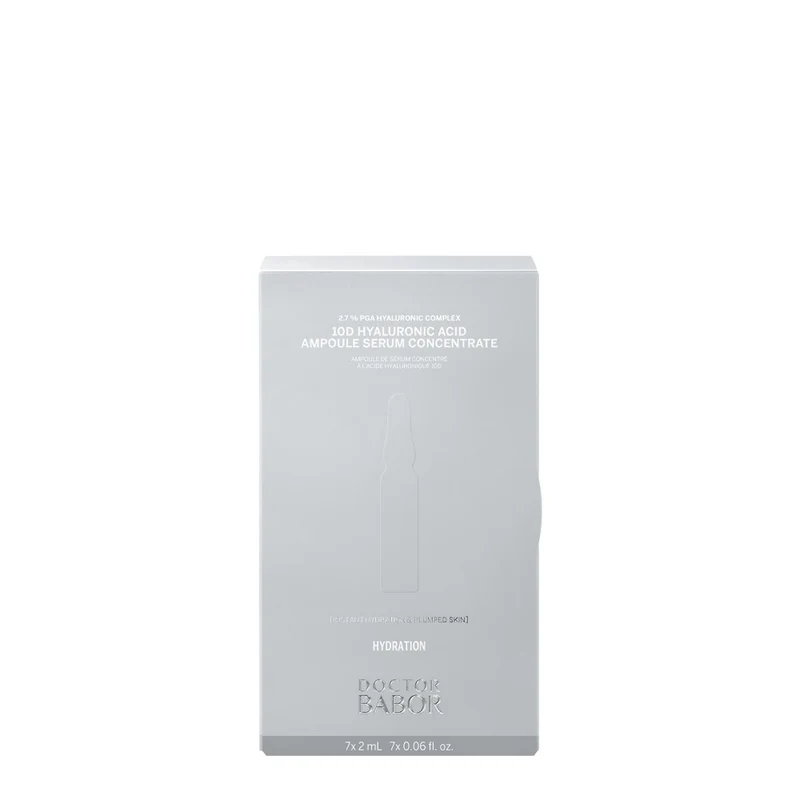 Babor Doctor Babor Hydration 10D Hyaluronic Ampoule Serum Concentrate 7x2ml - soin hydratant repulpant