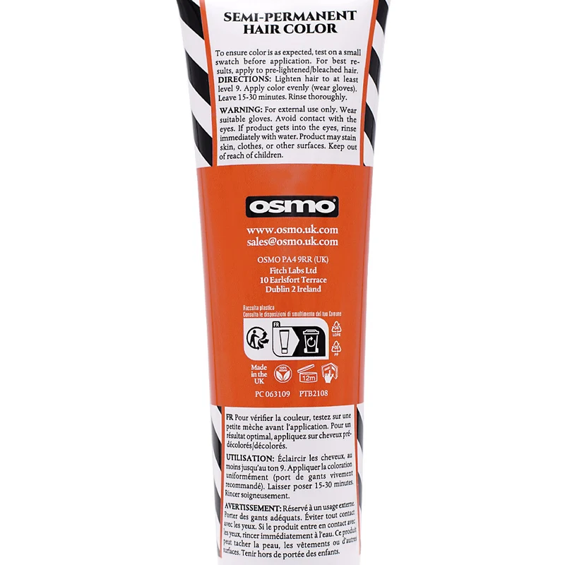 Osmo Color Psycho Wild Orange 150ml - coloration semi-permanente