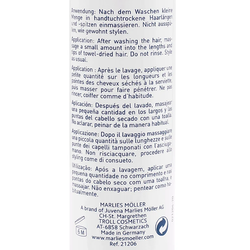 Marlies Möller Lamellar Repair Mask 50ml - masque restructurant