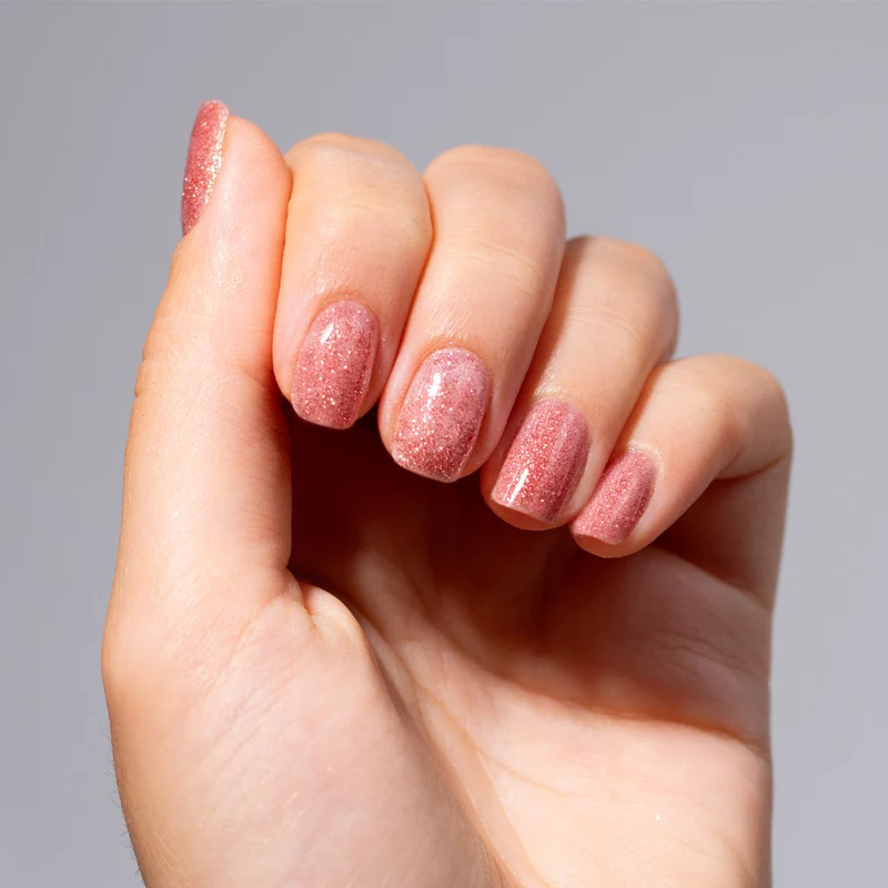 My Nail Pro Lacqwear Gel Polish 49 Glitter Pink 10ml - vernis à ongles semi-permanent