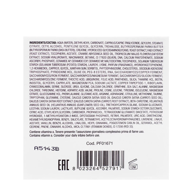 Diego dalla Palma Professional Icon Time Revitalising Cream 50ml - crème revitalisante anti-âge