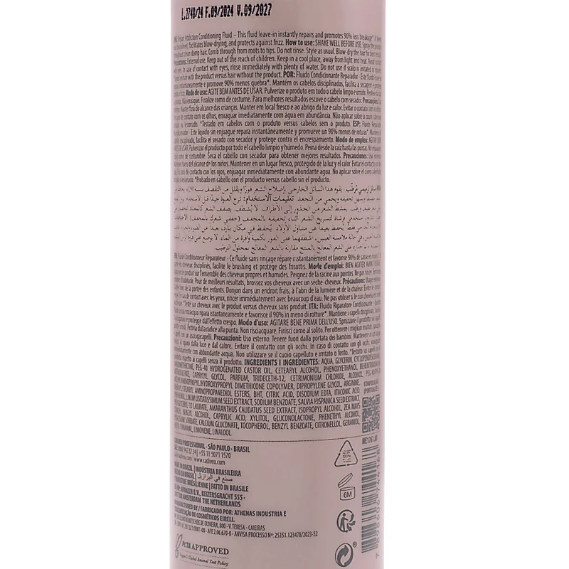 Cadiveu Professional Repair Solution Addiction Fluid 215ml - fluide restructurant