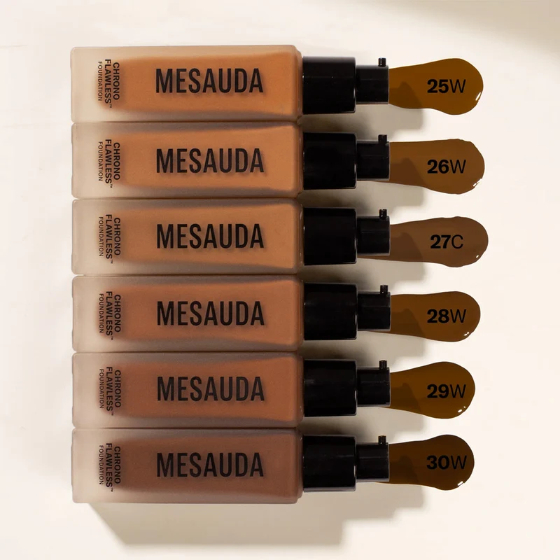 Mesauda Beauty Chrono Flawless Foundation 30W 30ml - fond de teint fluide longue tenue