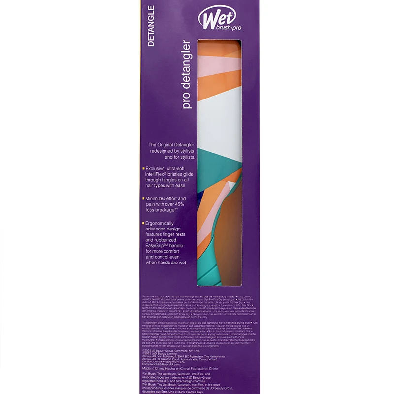 WetBrush Pro Original Detangler Flag Up - brosse démêlante