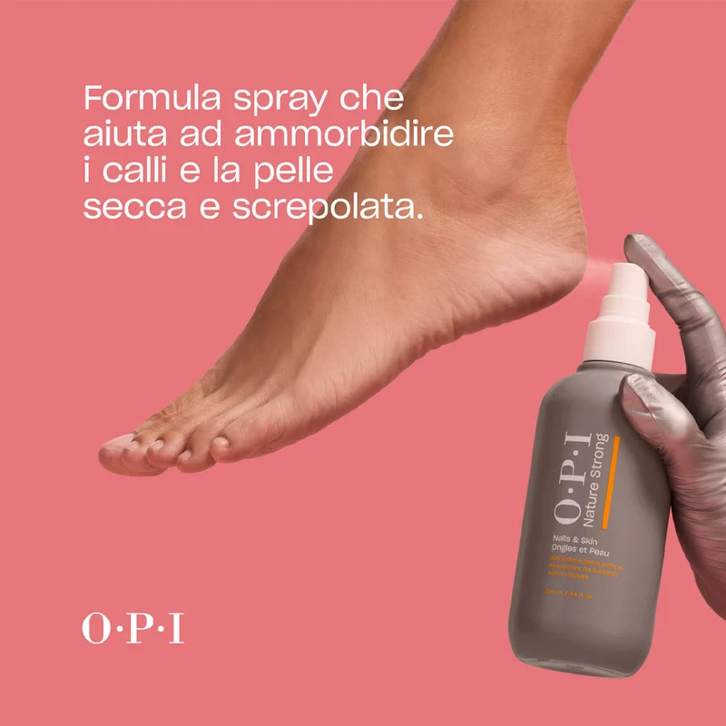 OPI Nature Strong Skincare Soft & Gone Callus Softener 250ml - spray adoucissant pour callosités