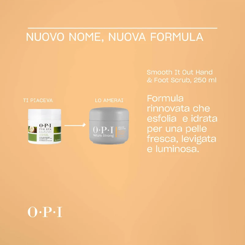 OPI Nature Strong Skincare Smooth It Out Hand & Foot Scrub 250ml - exfoliant mains et pieds
