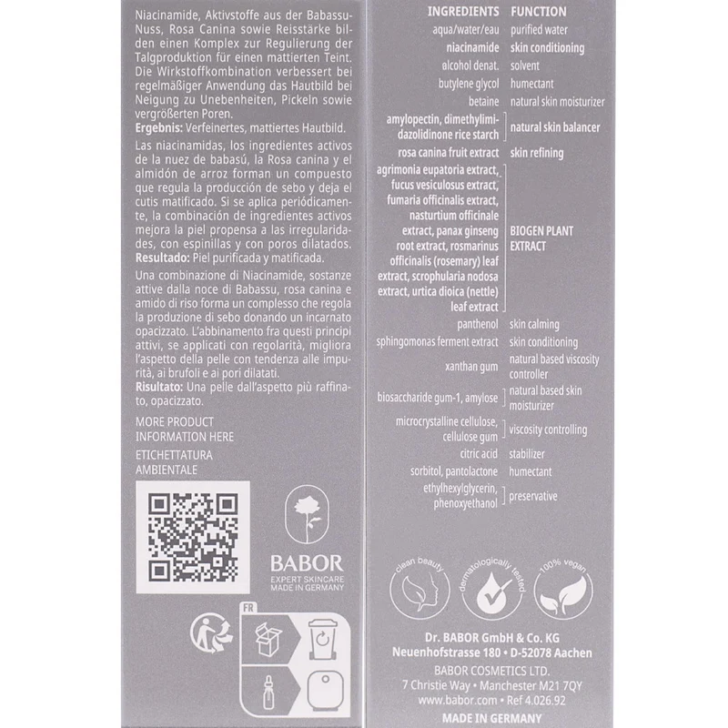Babor Doctor Babor Resurface Pore Refining Serum 30ml - sérum visage lissant