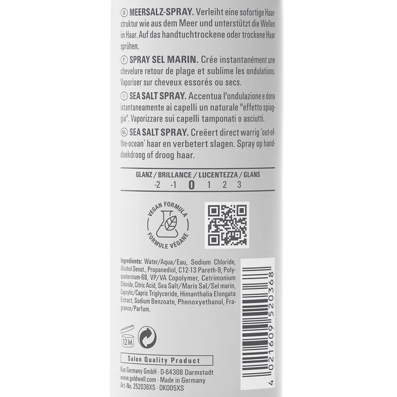 Goldwell Stylesign Sea Salt Spray 200ml - spray au sel de mer