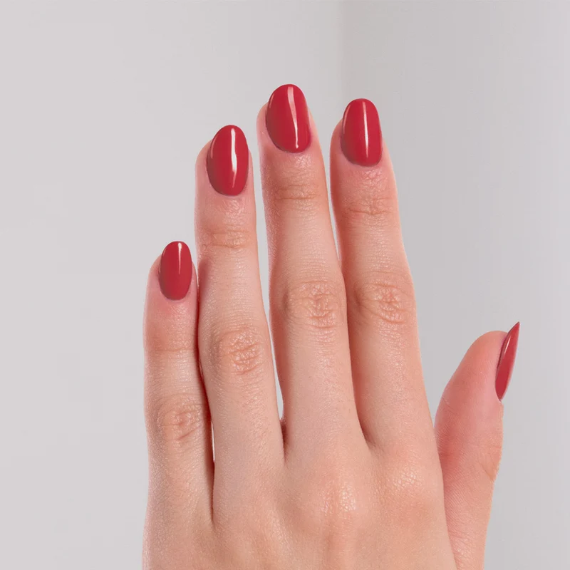 Lacqwear Gel Polish 283 Brick Red 10ml - vernis à ongles semi-permanent