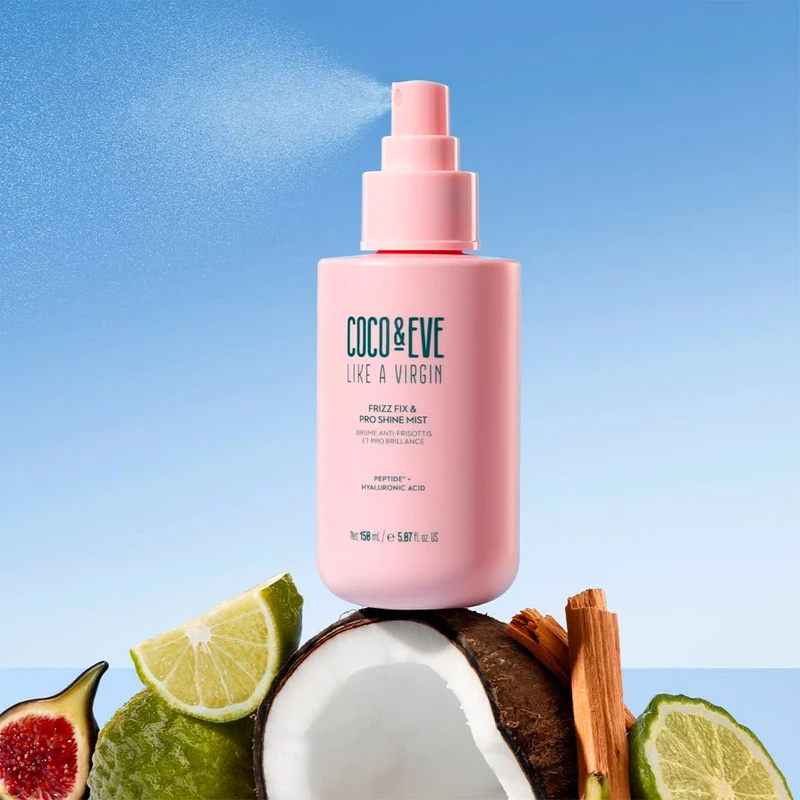 Coco & Eve Like A Virgin Frizz Fix & Pro Shine Mist 150ml - protecteur thermique anti-frisottis