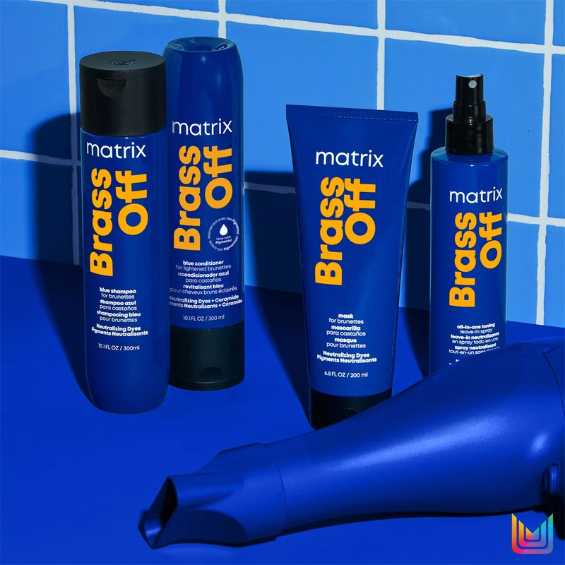 Matrix Haircare Brass Off Blue Conditioner 300ml - conditionneur anti-orange