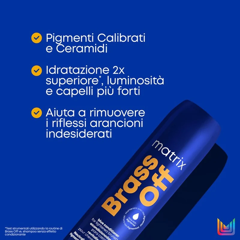 Matrix Haircare Brass Off Blue Conditioner 300ml - conditionneur anti-orange