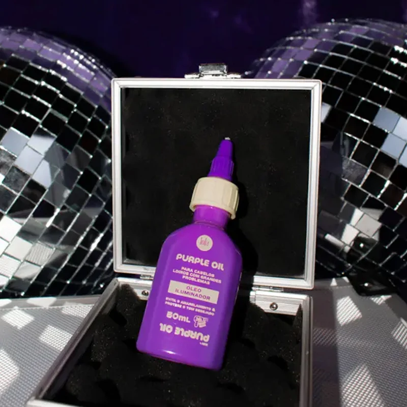 Lola Fro Rio Purple Oil Óleo Iluminador 50ml - huile brillance cheveux blonds