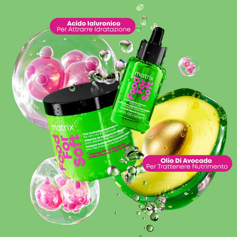Matrix Haircare Food For Soft Mask 75ml - masque hydratant cheveux secs et poreux