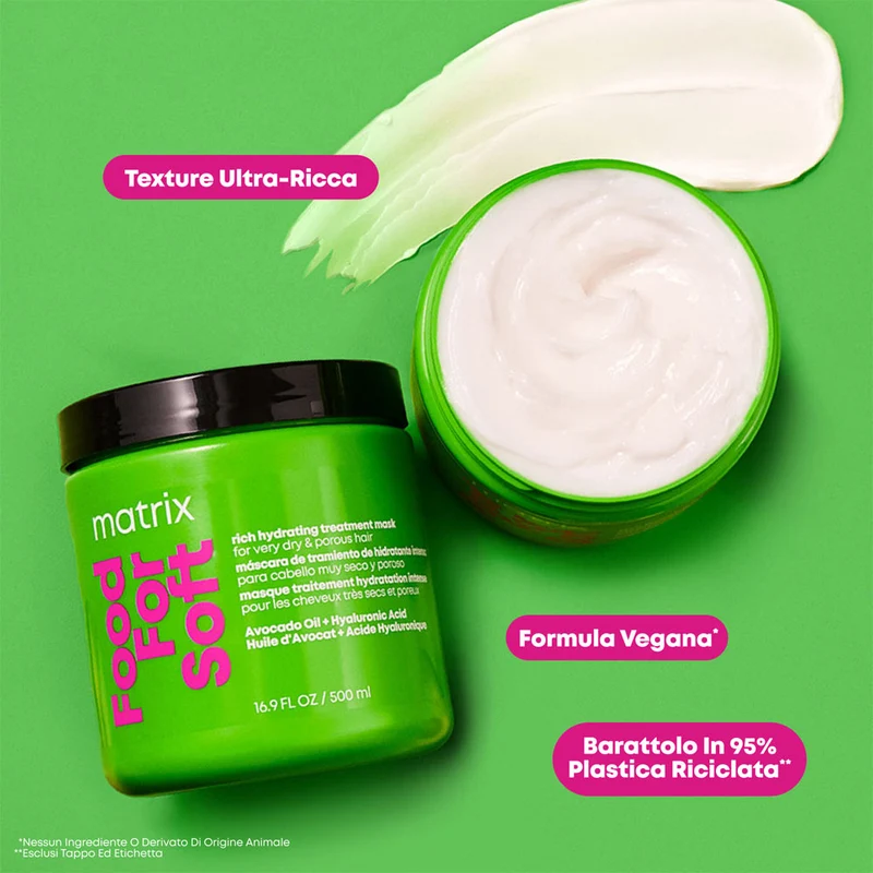 Matrix Haircare Food For Soft Mask 75ml - masque hydratant cheveux secs et poreux