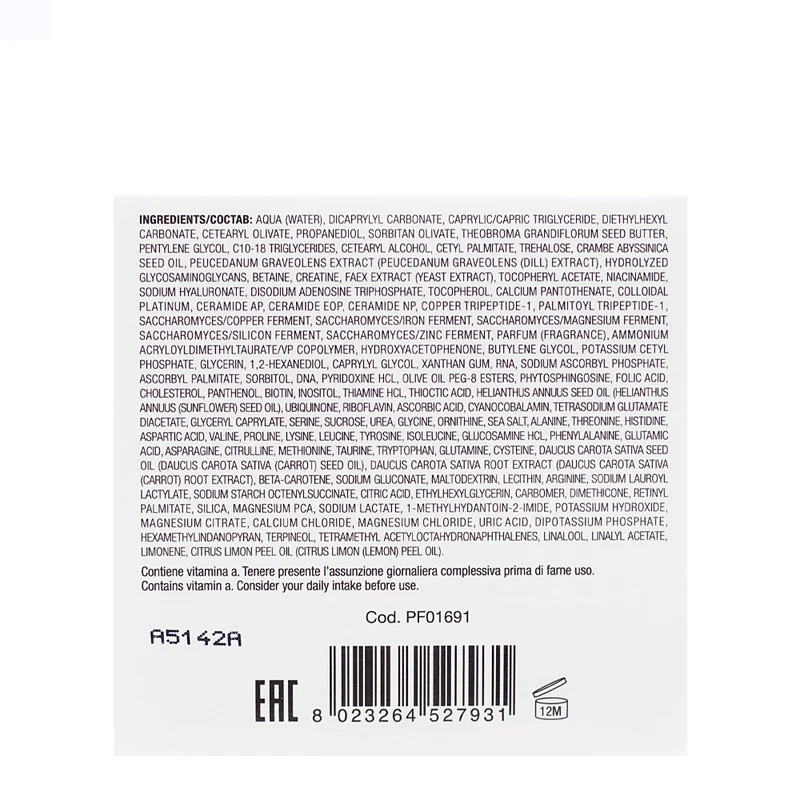Diego dalla Palma Professional Icon Time Platinum Skin Renewal Anti-age Cream 50ml - crème régénérante anti-âge