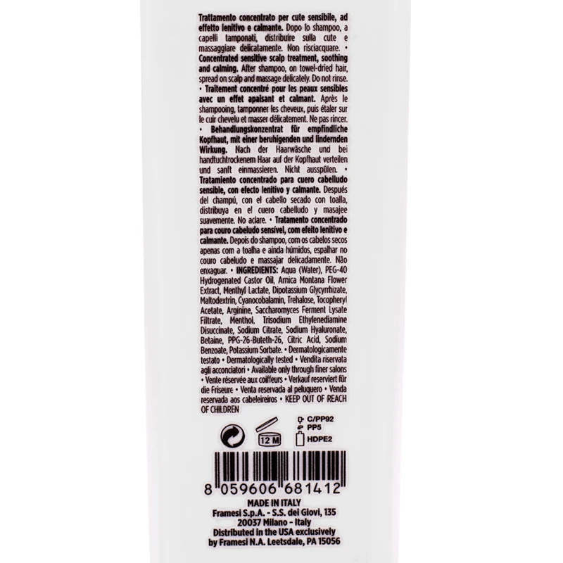 Framesi Morphosis Scalp Destress Serum 100ml - sérum apaisant cuir chevelu sensible
