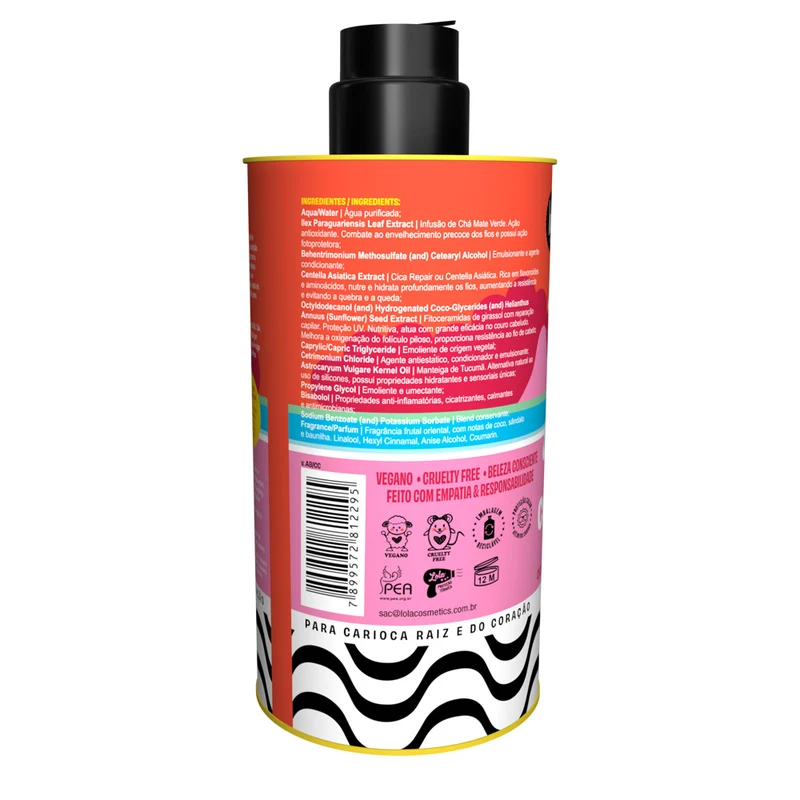 Lola From Rio Ela É Carioca Condicionador Nutritivo 500ml - après-shampoing nourrissant