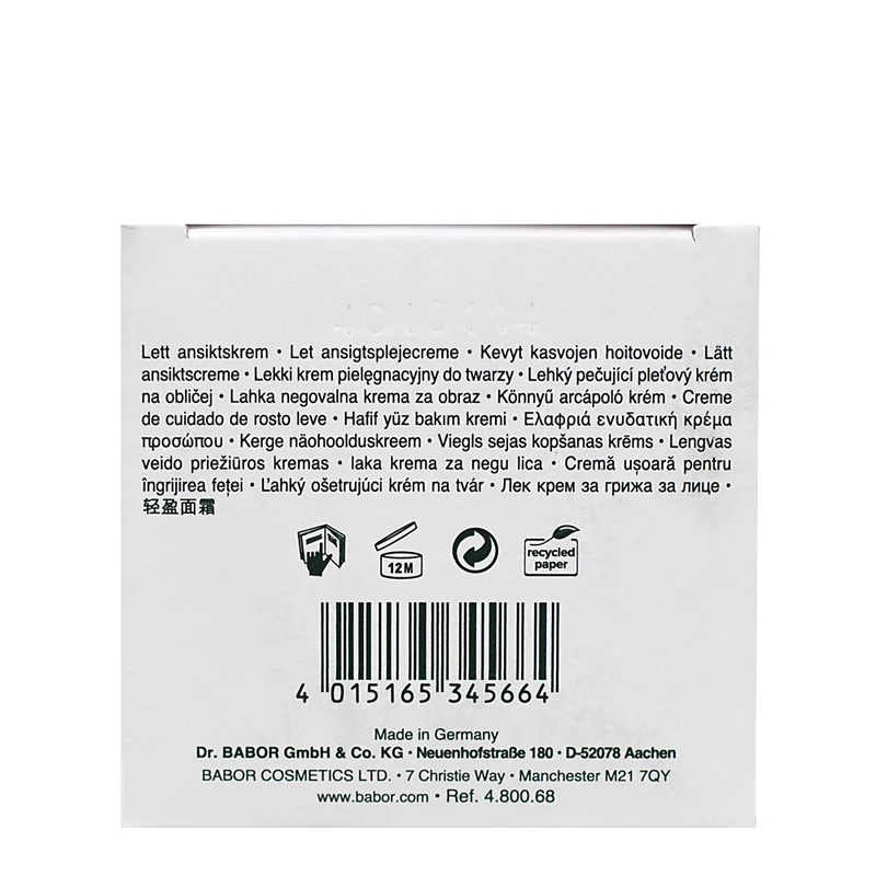 Babor Doctor Babor Doc Cleanformance Moisture Glow Gel-Cream 50ml - crème hydratante visage