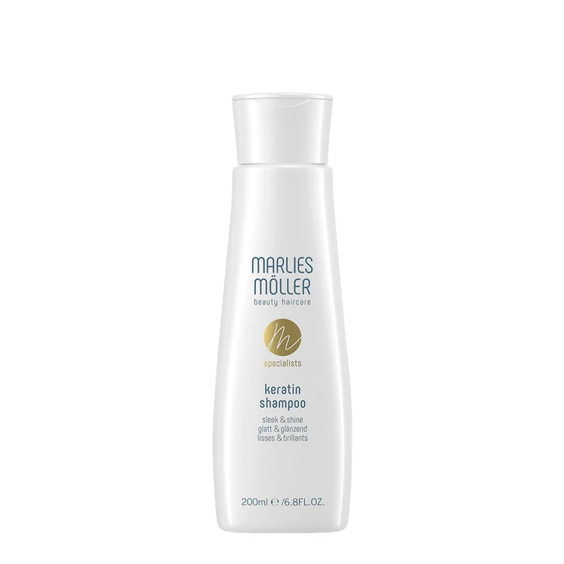 Marlies Möller Keratin Shampoo 200ml - shampooing restructurant anti-frisottis