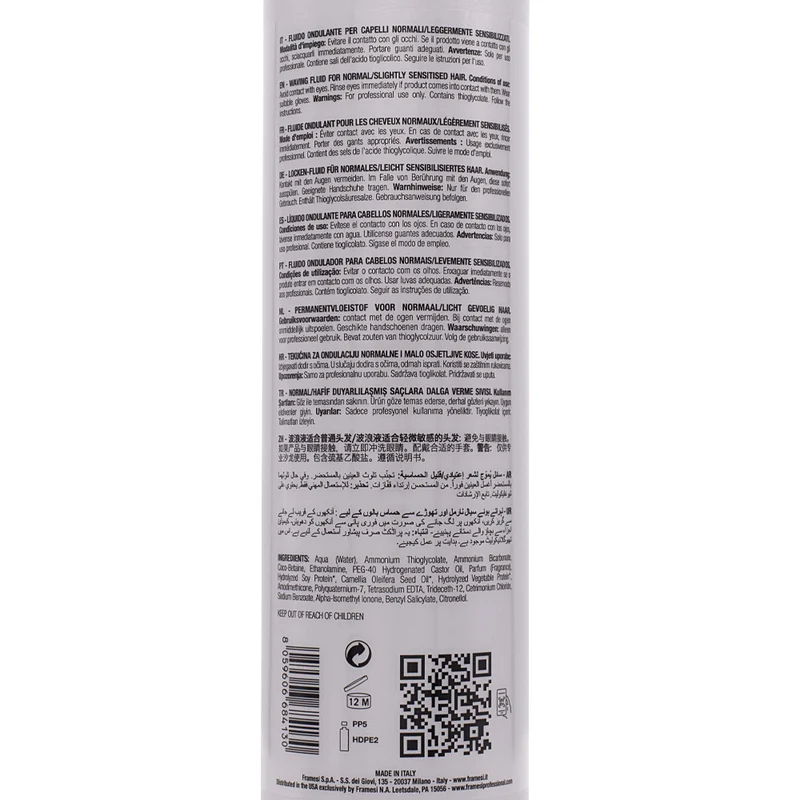 Framesi Waving System 1 550ml - fluide ondulant cheveux normaux