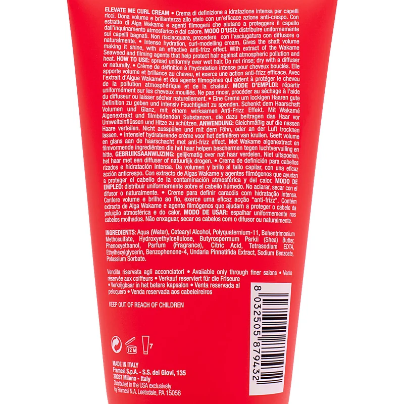 Framesi For-Me 308 Elevate Me Curl Cream 150ml - crème hydratante définition de boucles